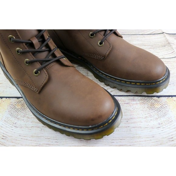 Dr Martens Air Wair Cartor Dark Brown Mens Boot 12 - Picture 10 of 12